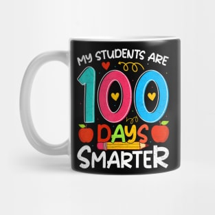 My Students Are 100 Days Smarter 100Th Day School Teacher Mug